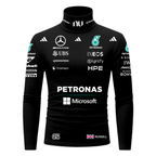 Blusa De Compressão George Russell Mercedes - Preto