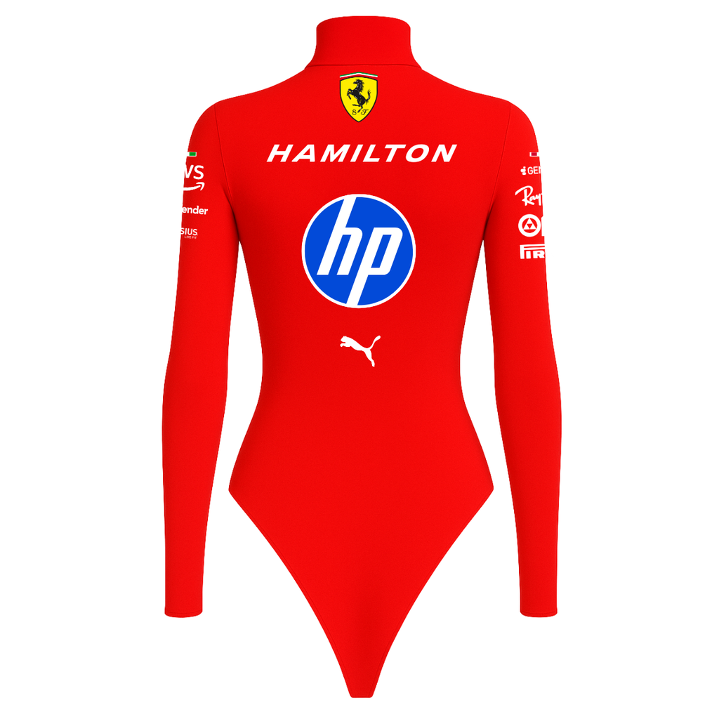 Body Lewis Hamilton Ferrari - Vermelho