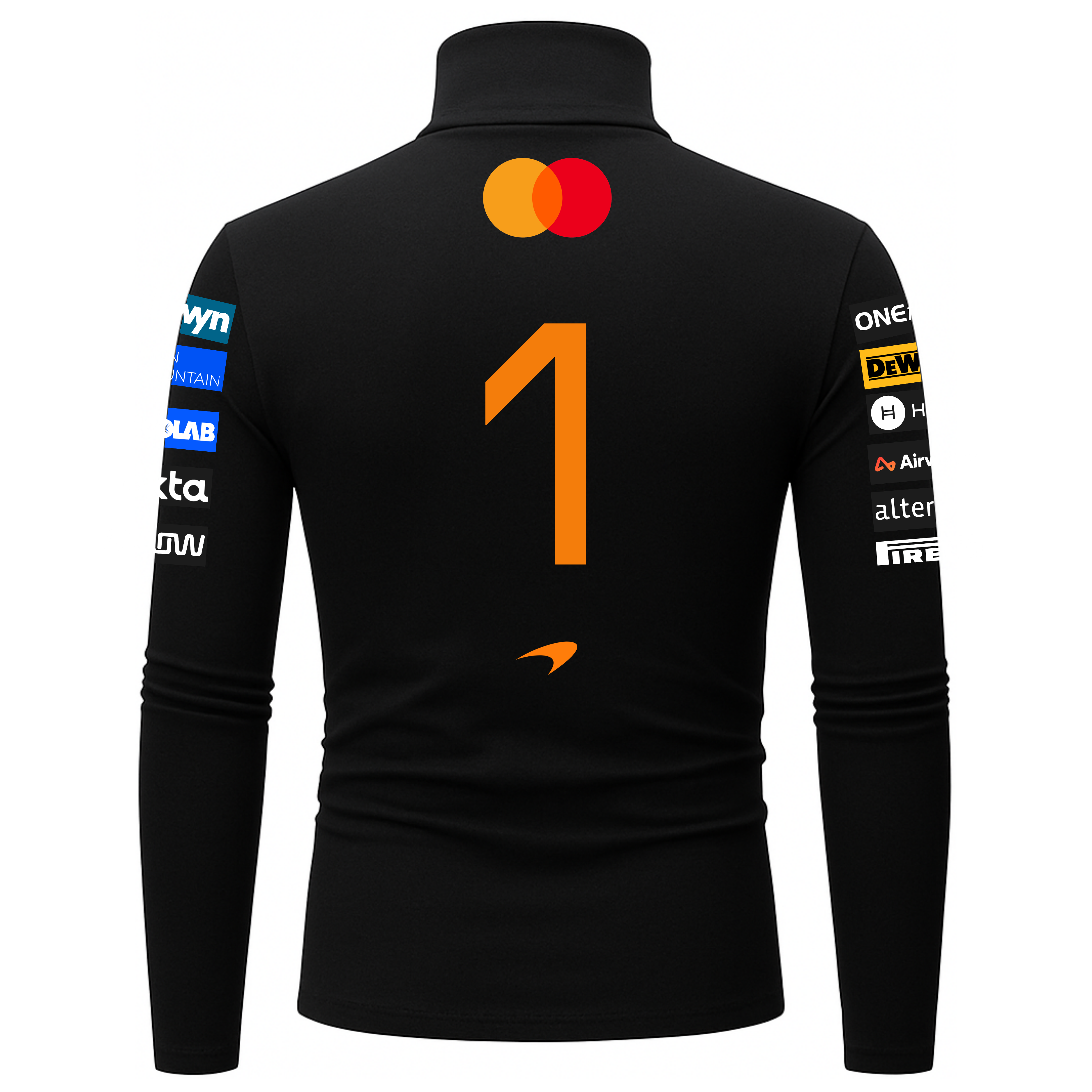 Blusa De Compressão Lando Norris Mclaren - Preto