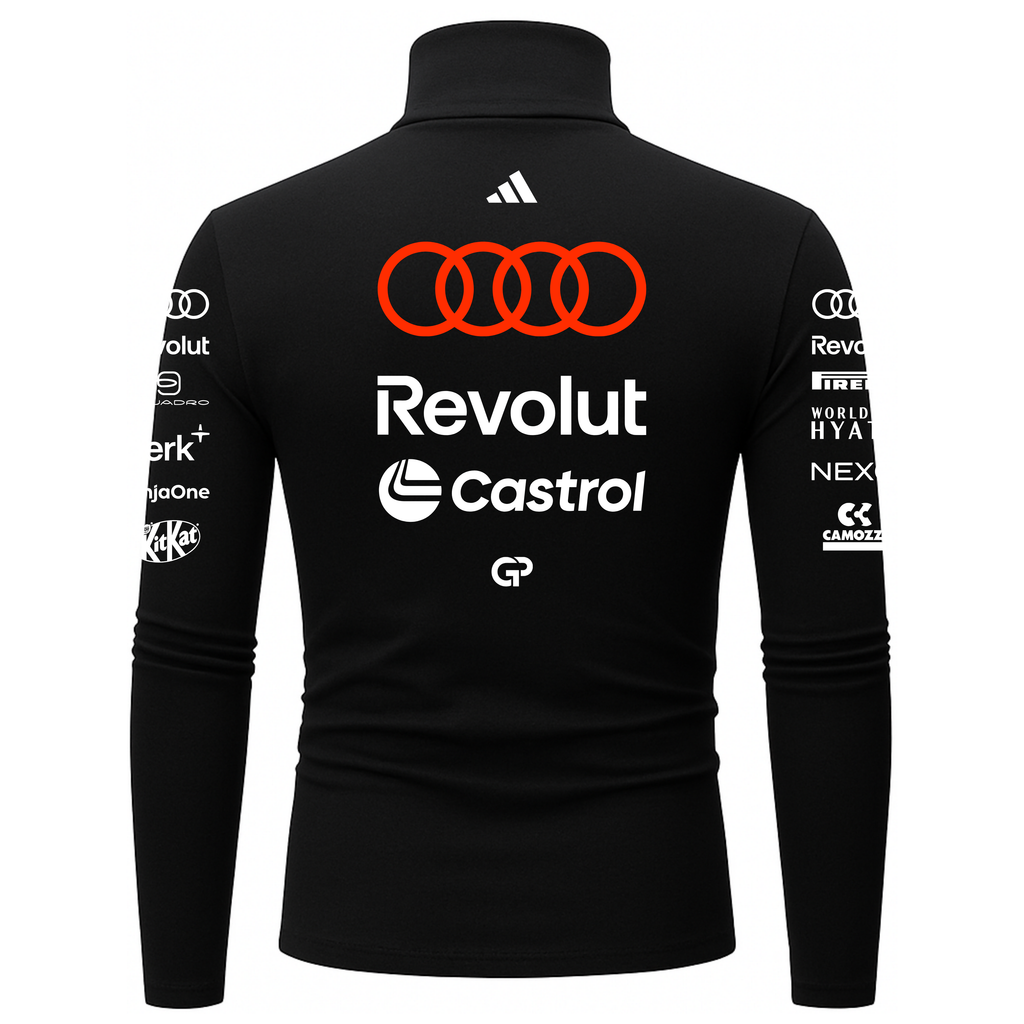 Blusa De Compressão Gabriel Bortoleto Audi - Preto