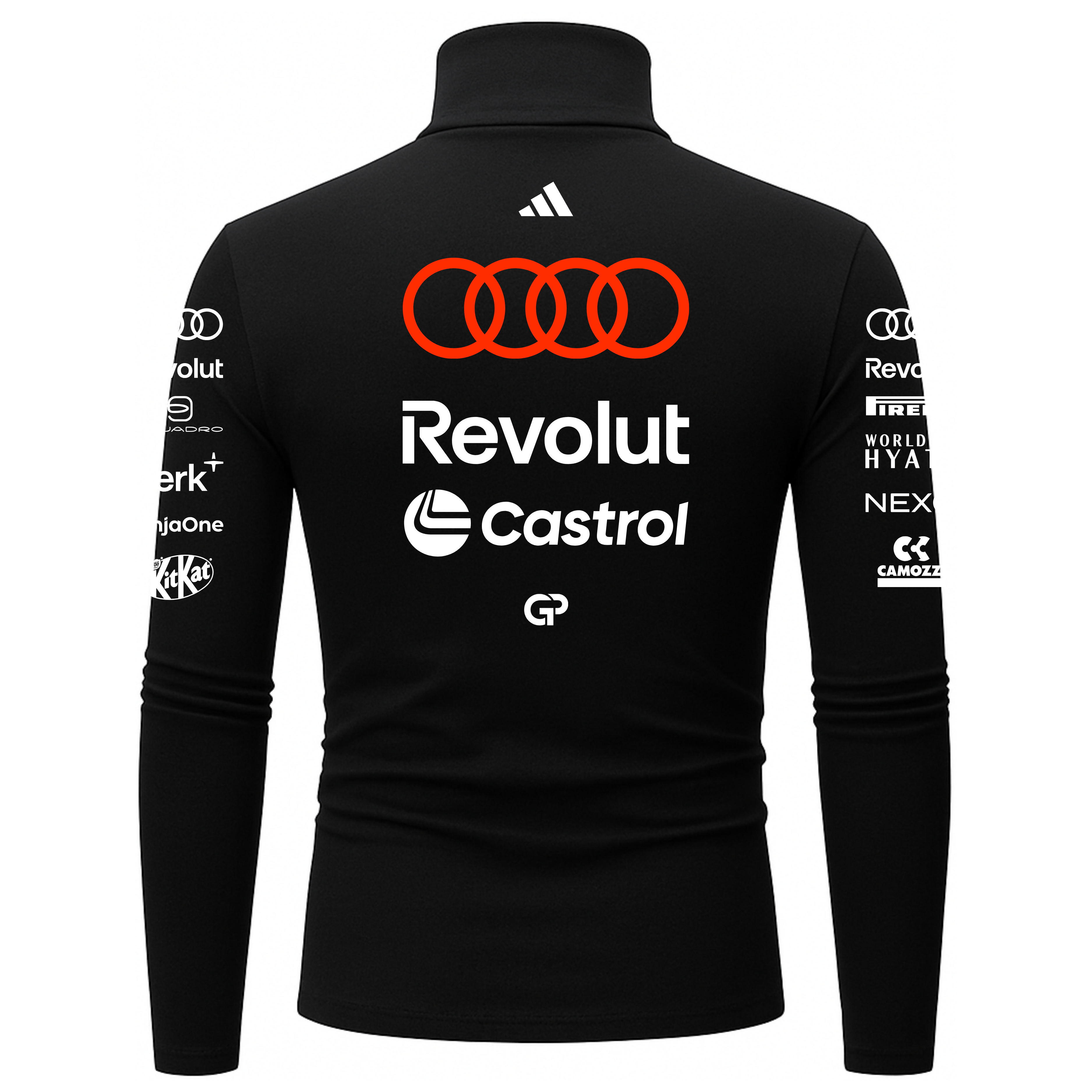 Blusa De Compressão Gabriel Bortoleto Audi - Preto
