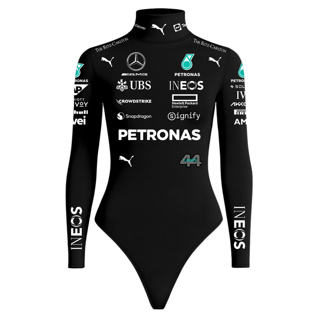 Body Lewis Hamilton Mercedes - Preto