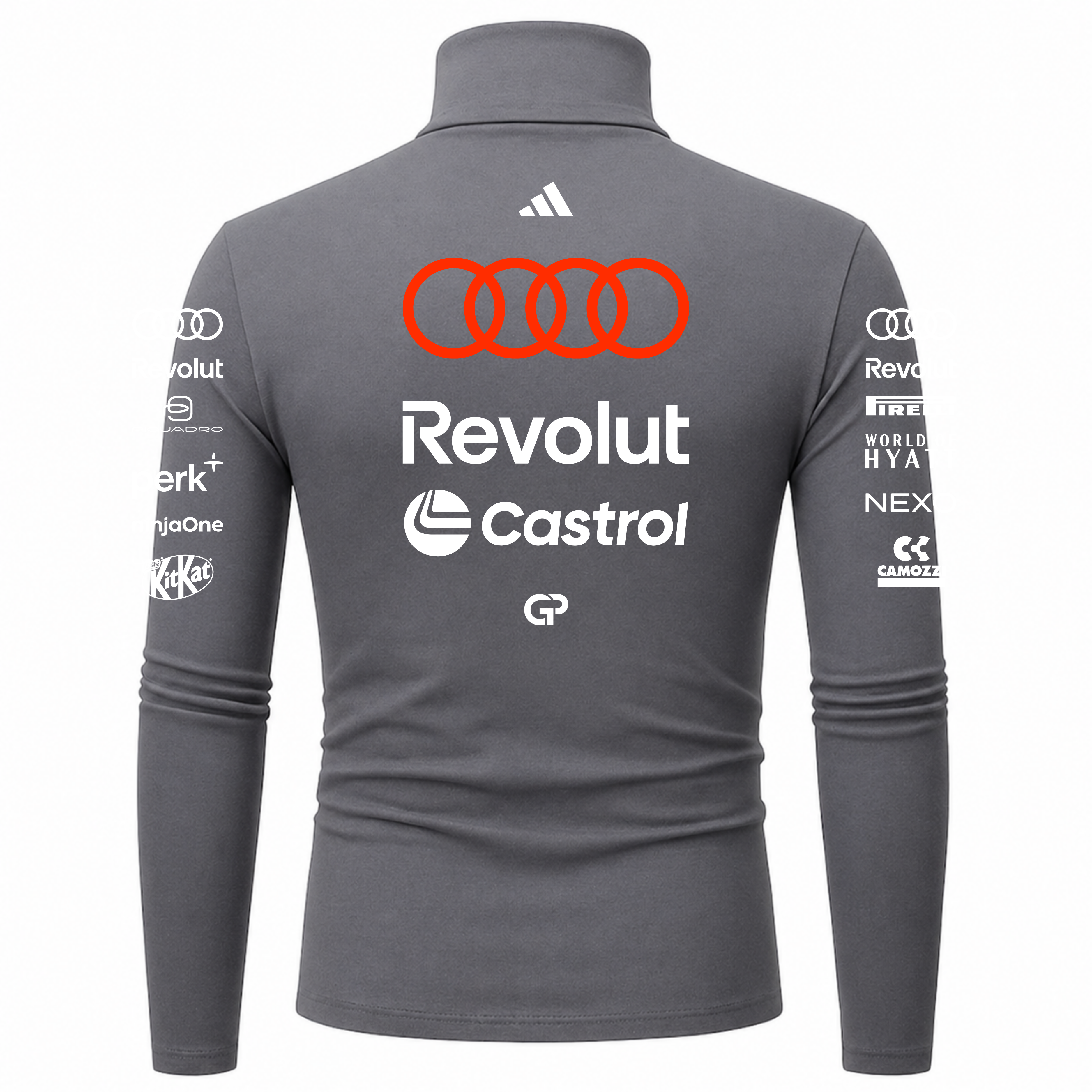Blusa De Compressão Gabriel Bortoleto Audi - Cinza