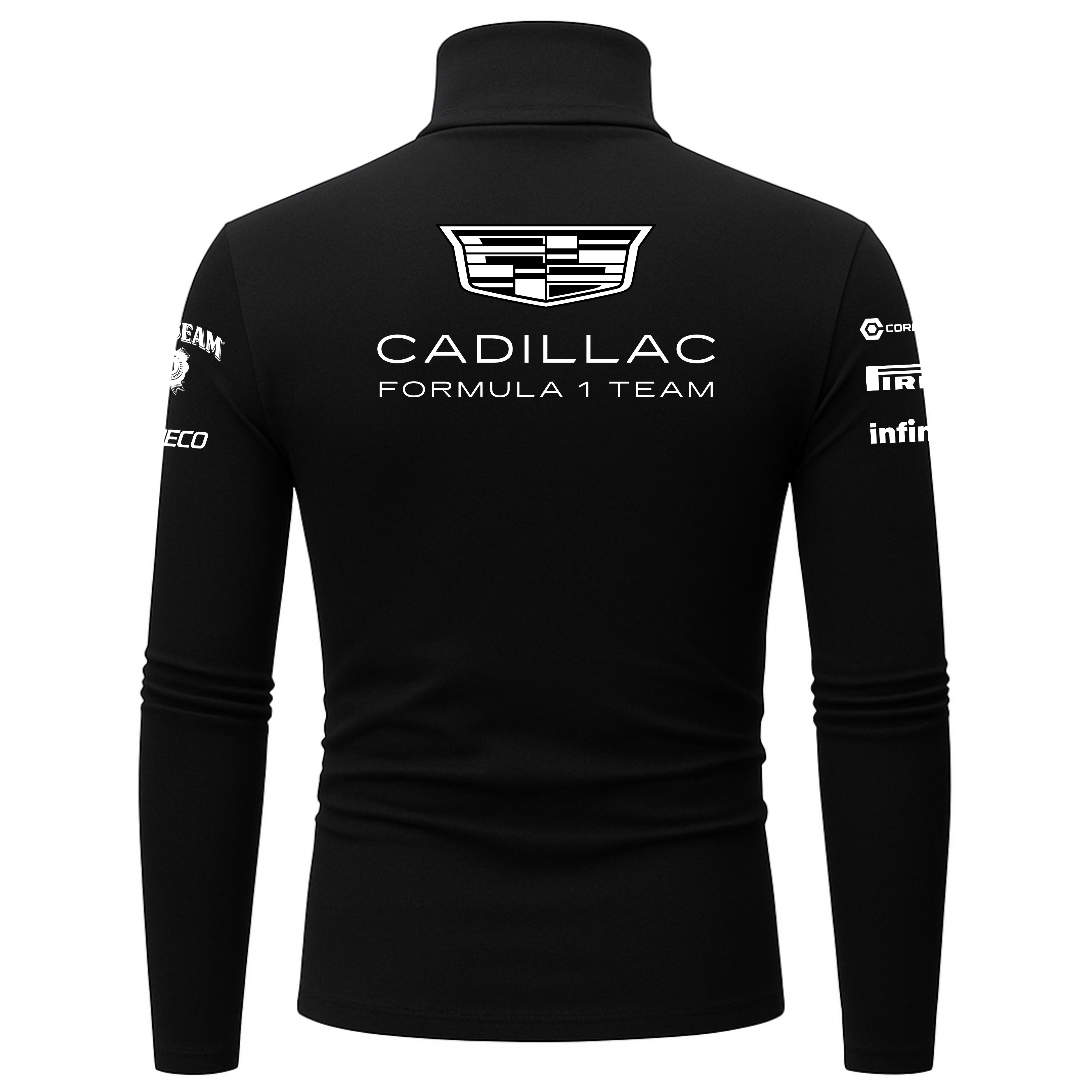 Blusa De Compressão Valtteri Bottas Cadillac - Preto