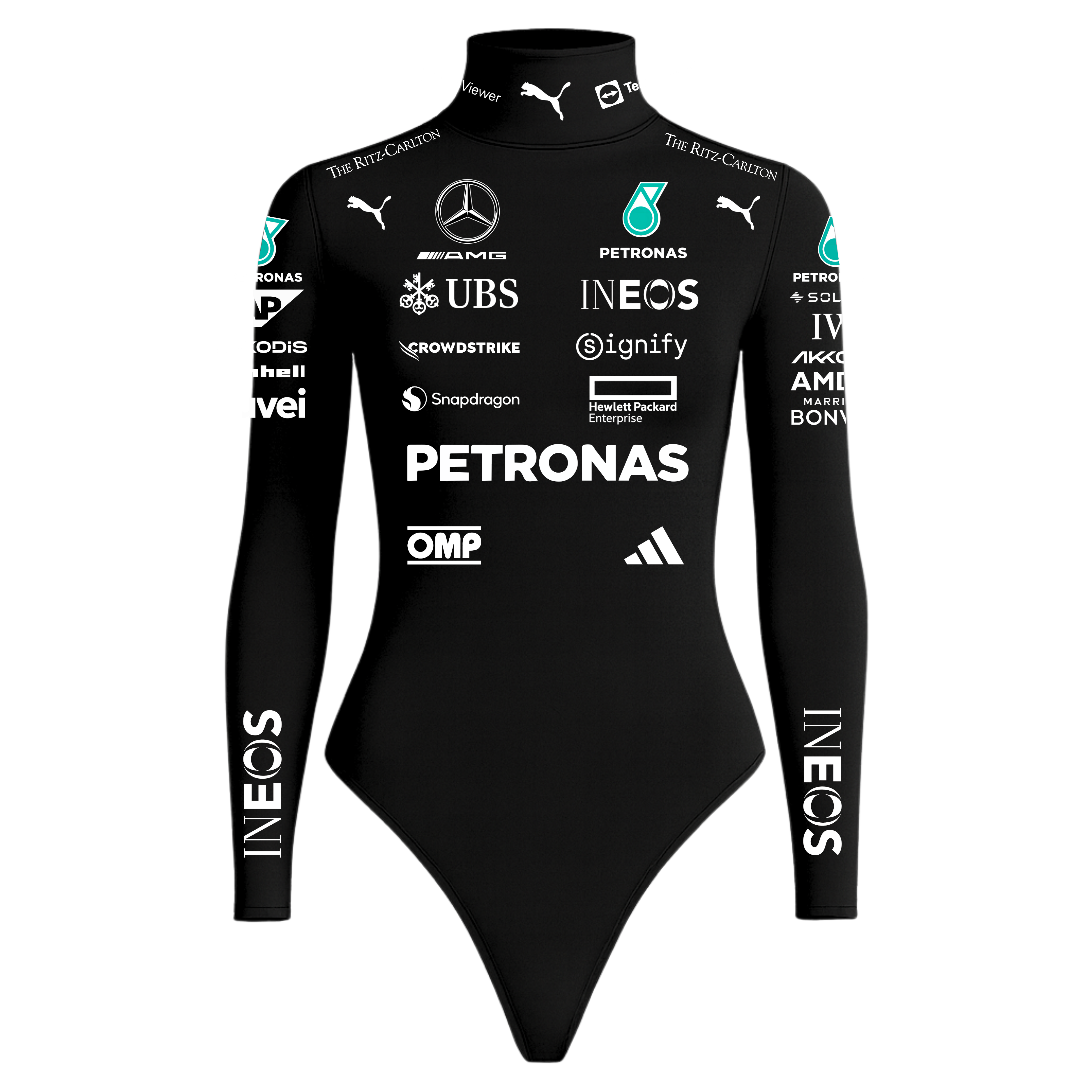 Body Kimi Antonelli Mercedes - Preto