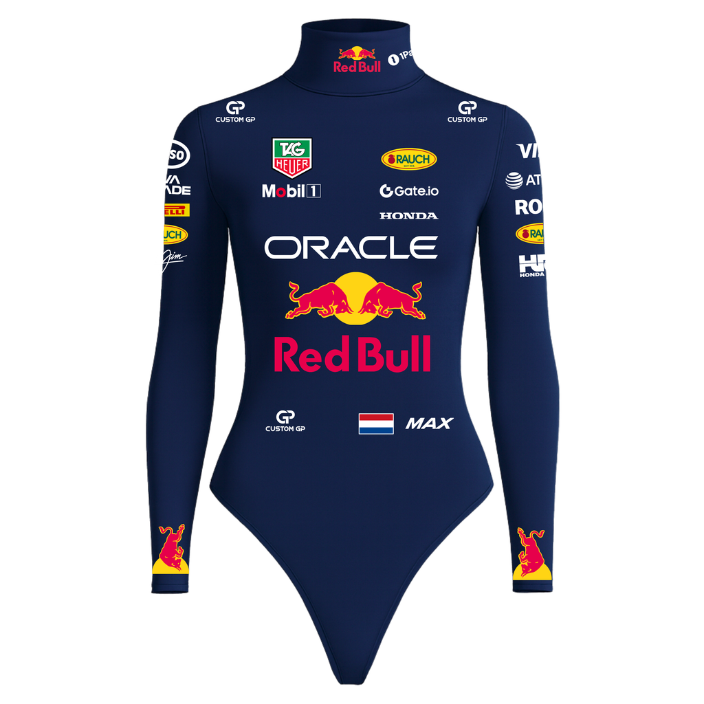 Body Max Verstappen Red Bull - Azul Marinho