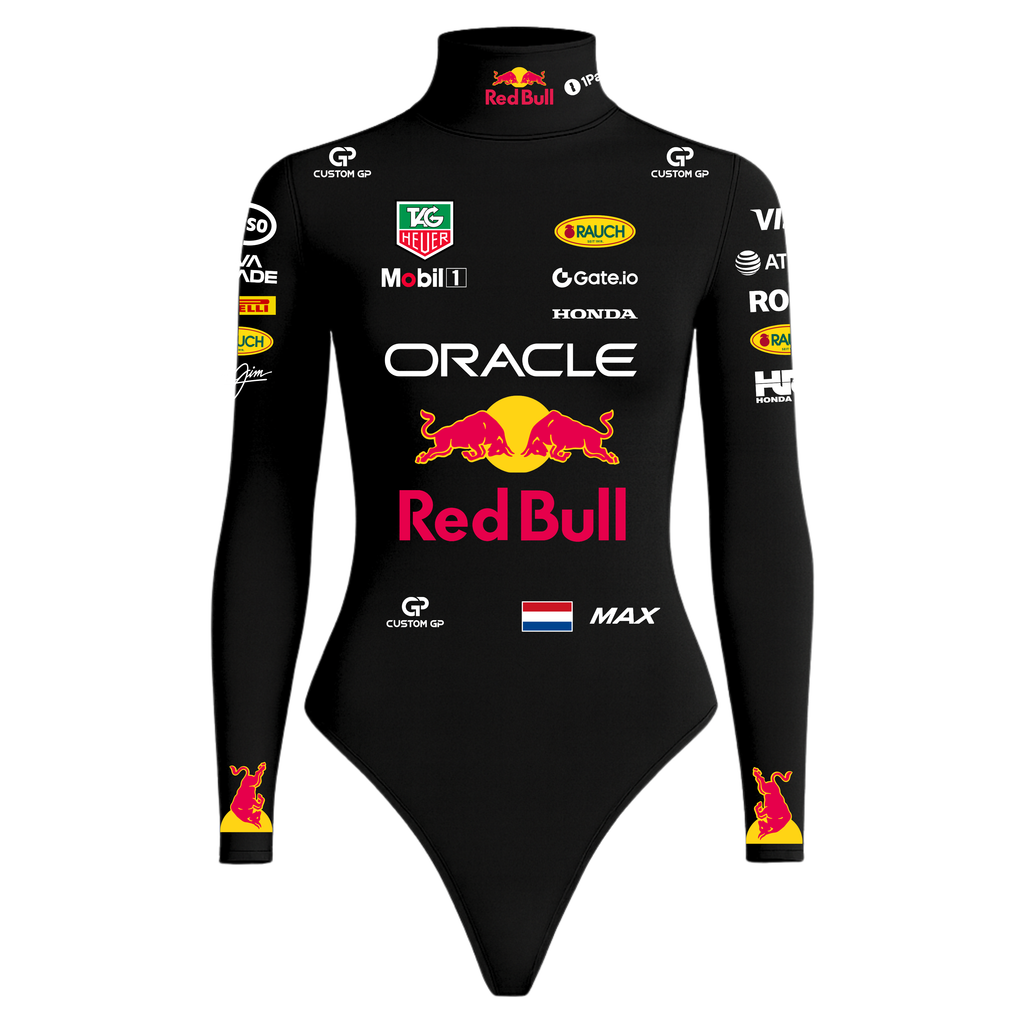 Body Max Verstappen Red Bull - Preto