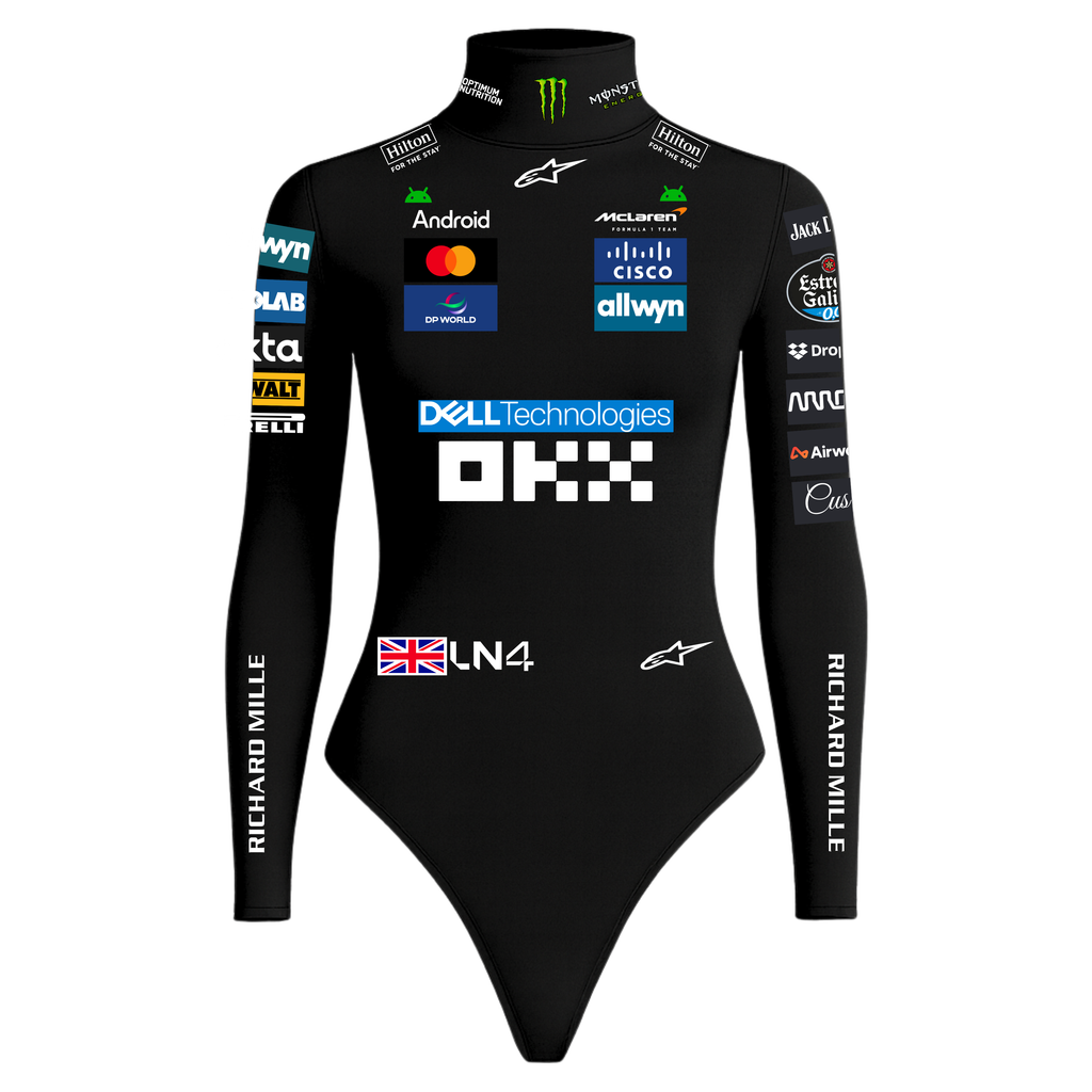 Body Lando Norris Mclaren - Preto