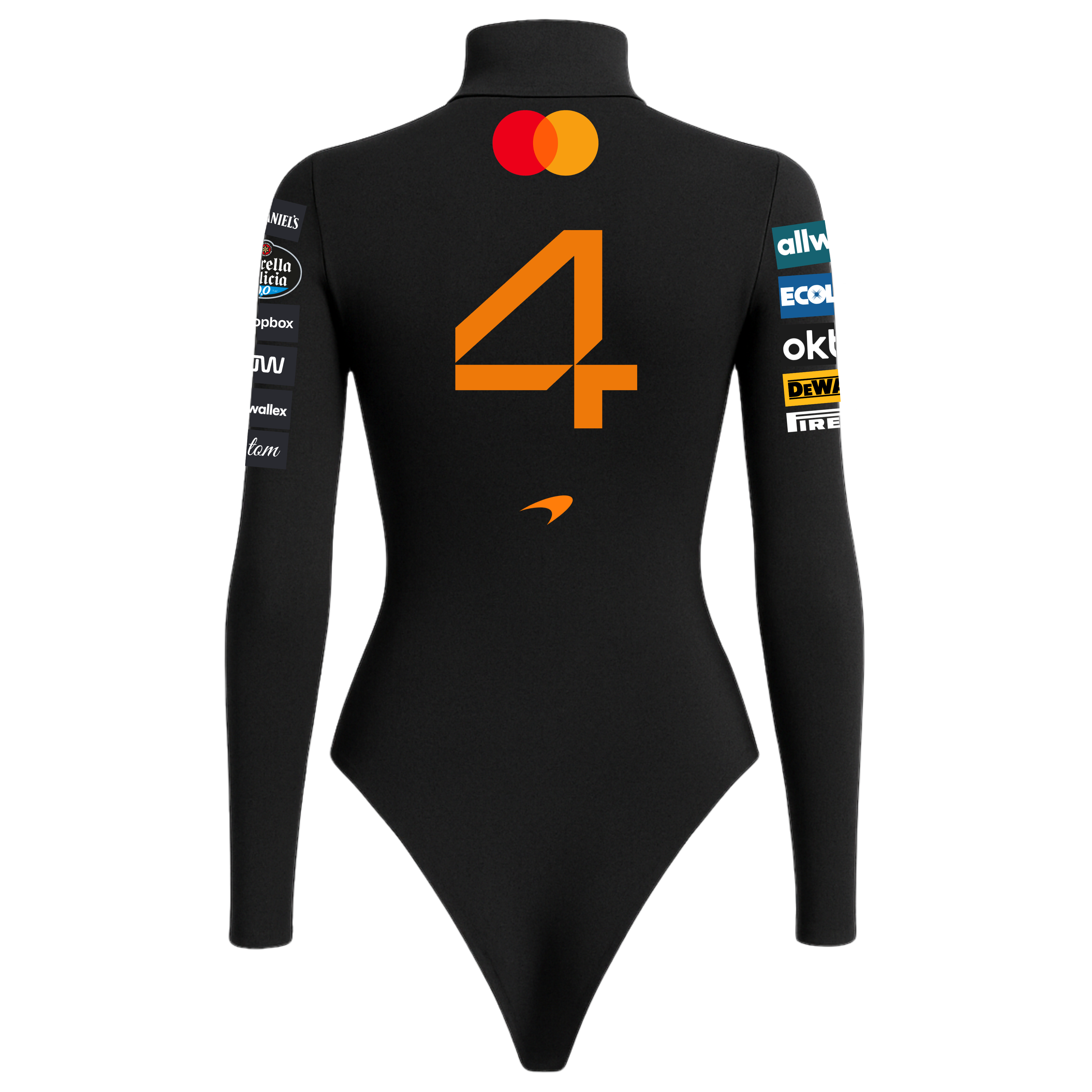 Body Lando Norris Mclaren - Preto