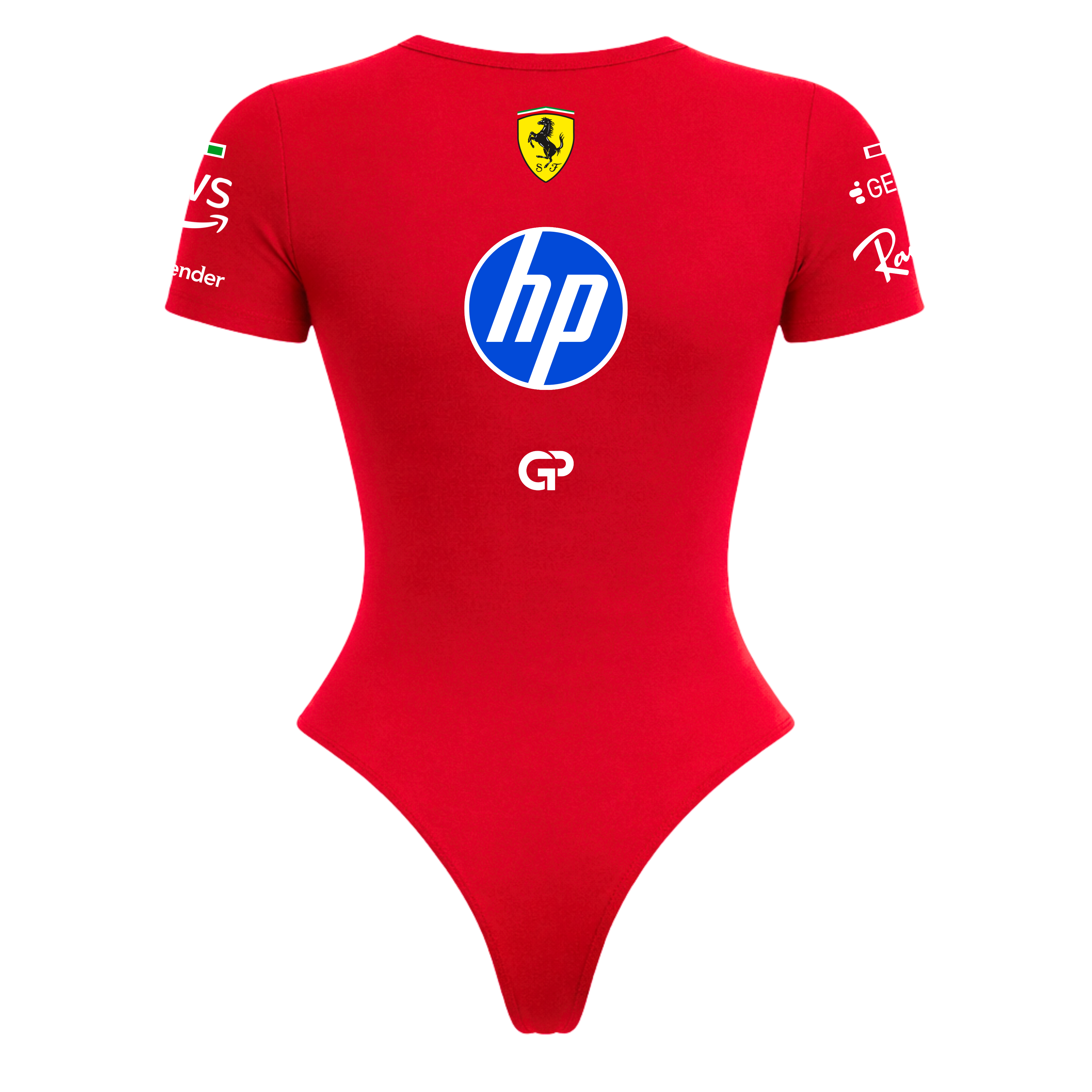 Body Curto Ferrari Vermelho