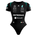 Body Curto Feminino Kimi Antonelli Mercedes - Preto