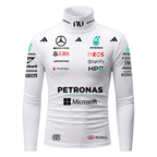 Blusa De Compressão George Russell Mercedes - Branco