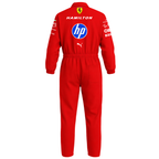 Macacão Oxford Charles Leclerc Ferrari - Vermelho