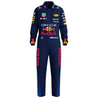Macacão Max Verstappen Red Bull Oxford Azul Marinho