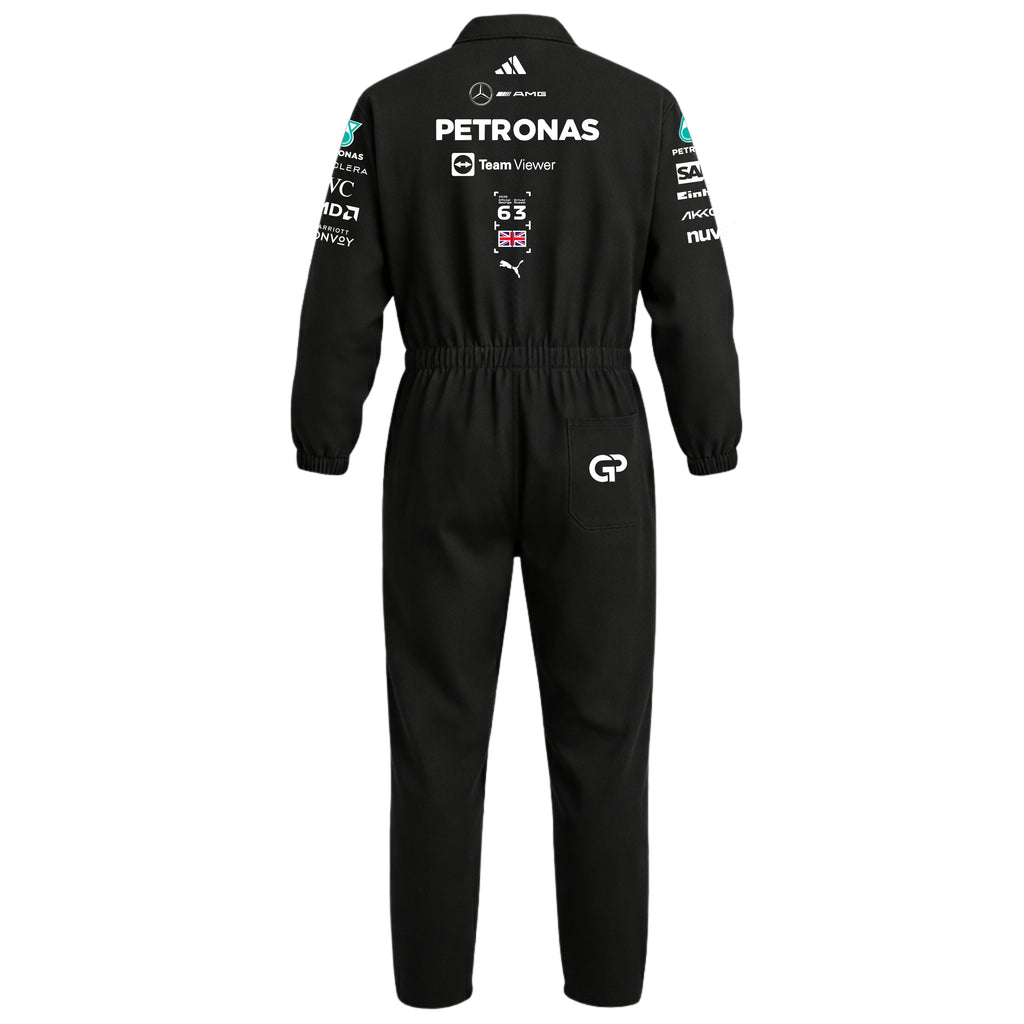 Macacão George Russel Mercedes Oxford Preto