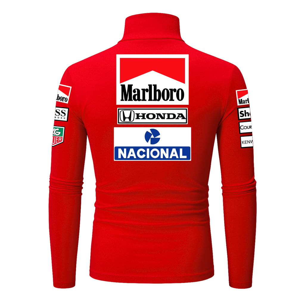 Blusa De Compressão Ayrton Senna - Vermelho 1983