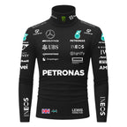 Blusa De Compressão Lewis Hamilton Mercedes - 2025 - Preto
