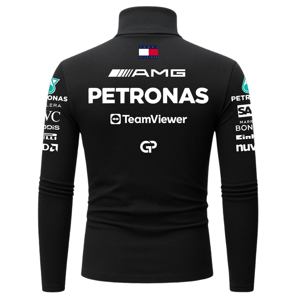 Blusa De Compressão Lewis Hamilton Mercedes - 2025 - Preto
