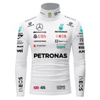 Blusa De Compressão Lewis Hamilton Mercedes - 2025 - Branco
