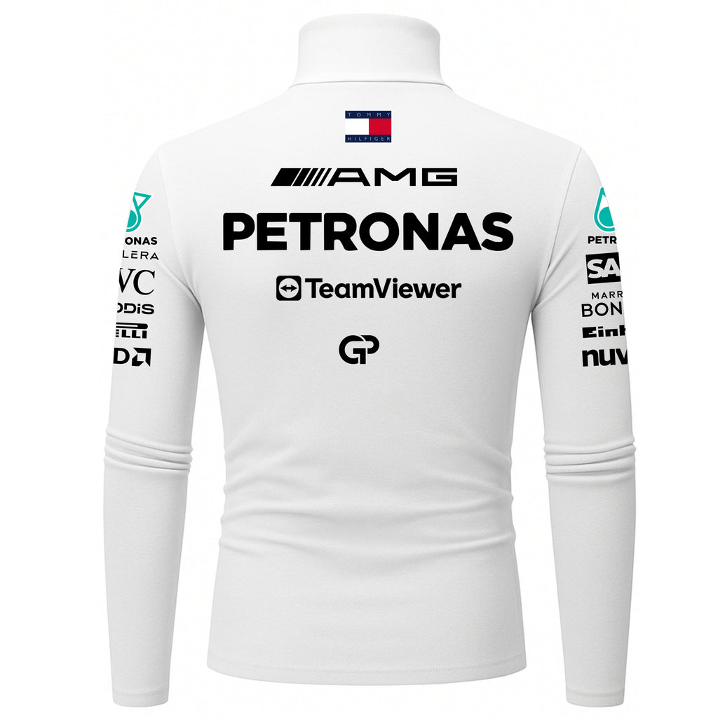 Blusa De Compressão Lewis Hamilton Mercedes - 2025 - Branco