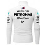 Blusa De Compressão Lewis Hamilton Mercedes - 2025 - Branco
