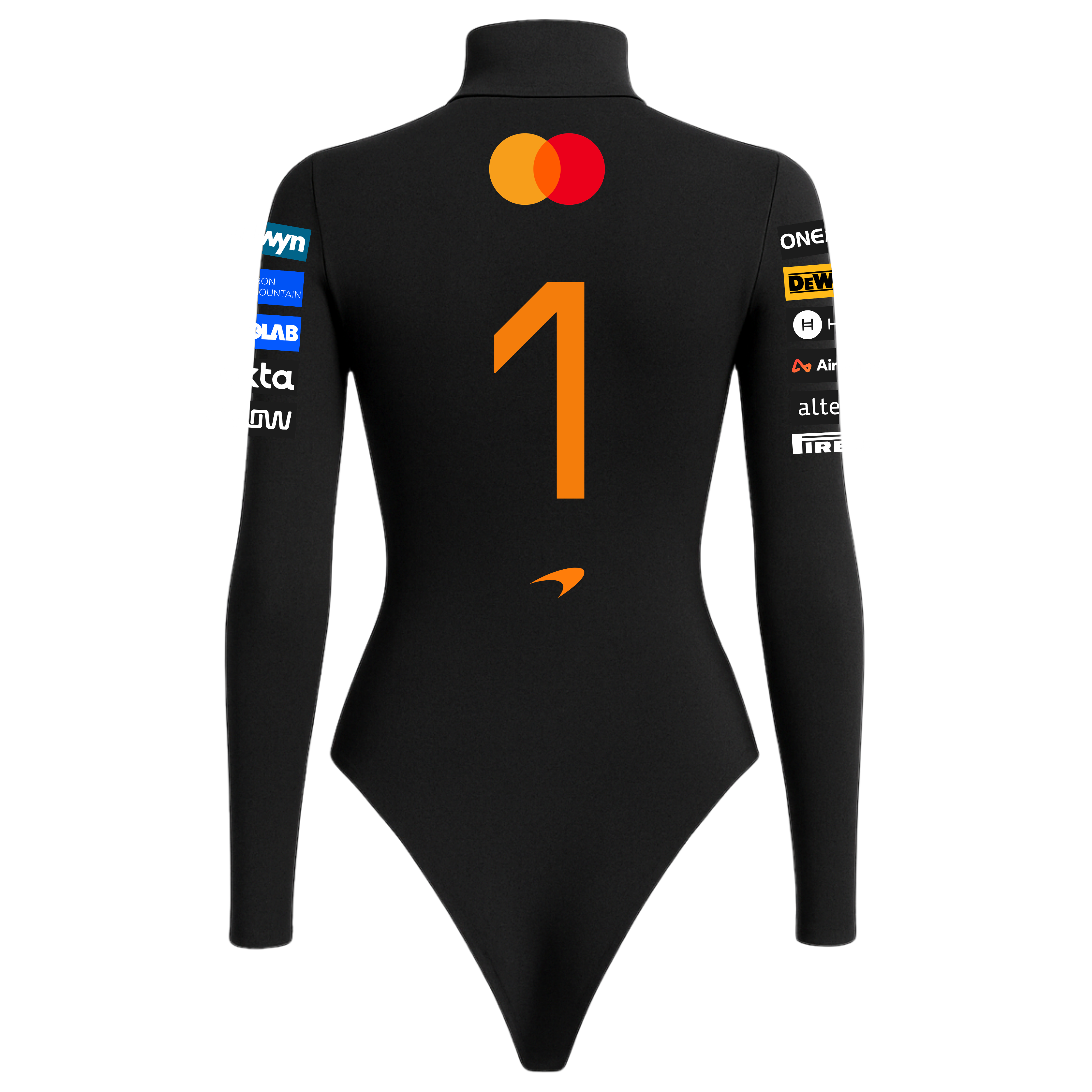 Body Lando Norris Mclaren - Preto