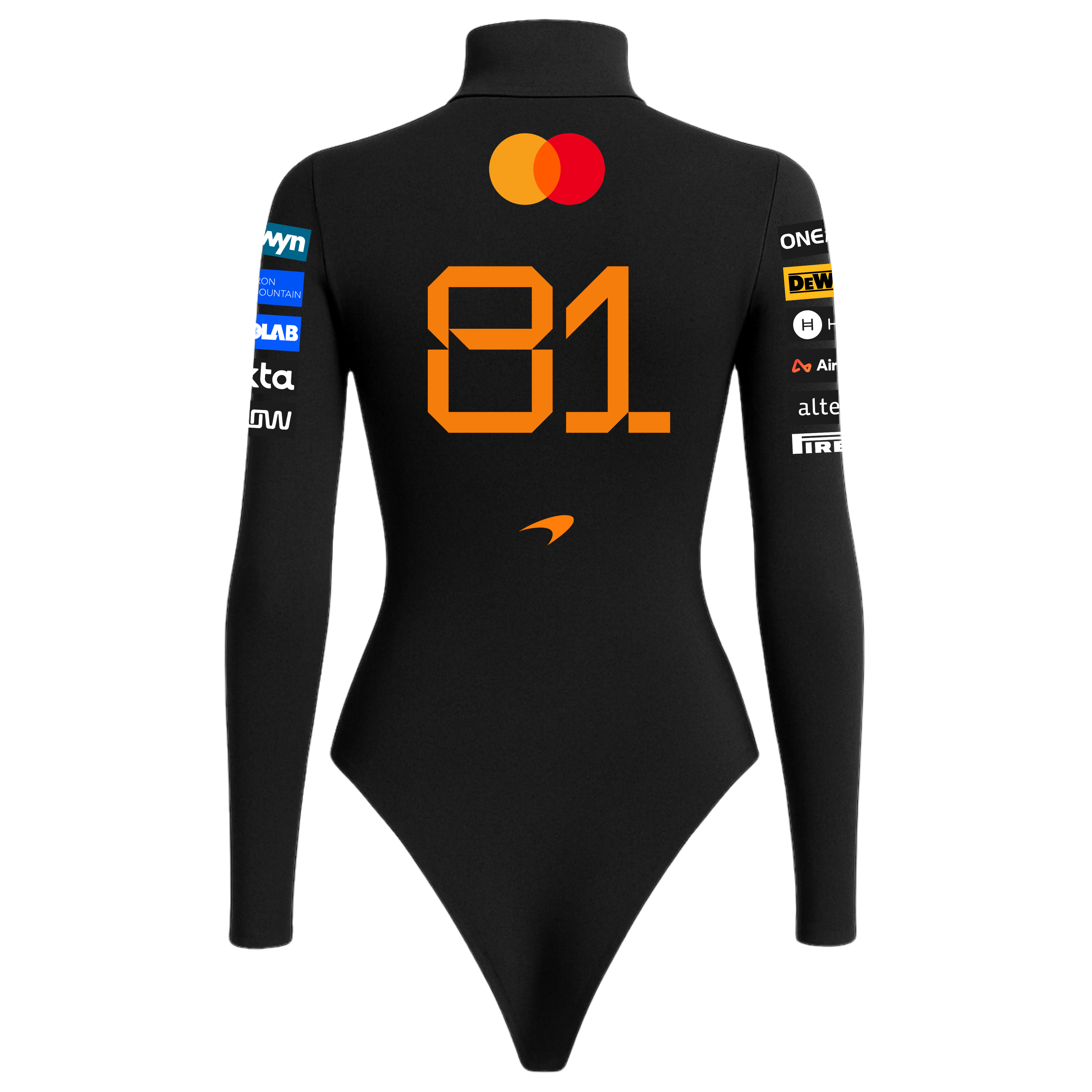 Body Oscar Piastri Mclaren - Preto