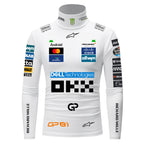 Blusa De Compressão Oscar Piastri Mclaren - 2024 - Branco