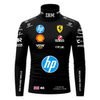 Blusa De Compressão Lewis Hamilton Ferrari - 2025 - Preto