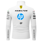 Blusa De Compressão Lewis Hamilton Ferrari - 2025 - Branco
