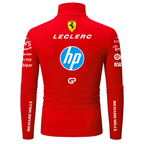 Blusa De Compressão Charles Leclerc Ferrari - 2025 - Vermelha