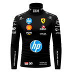 Blusa De Compressão Charles Leclerc Ferrari - 2025 - Preto