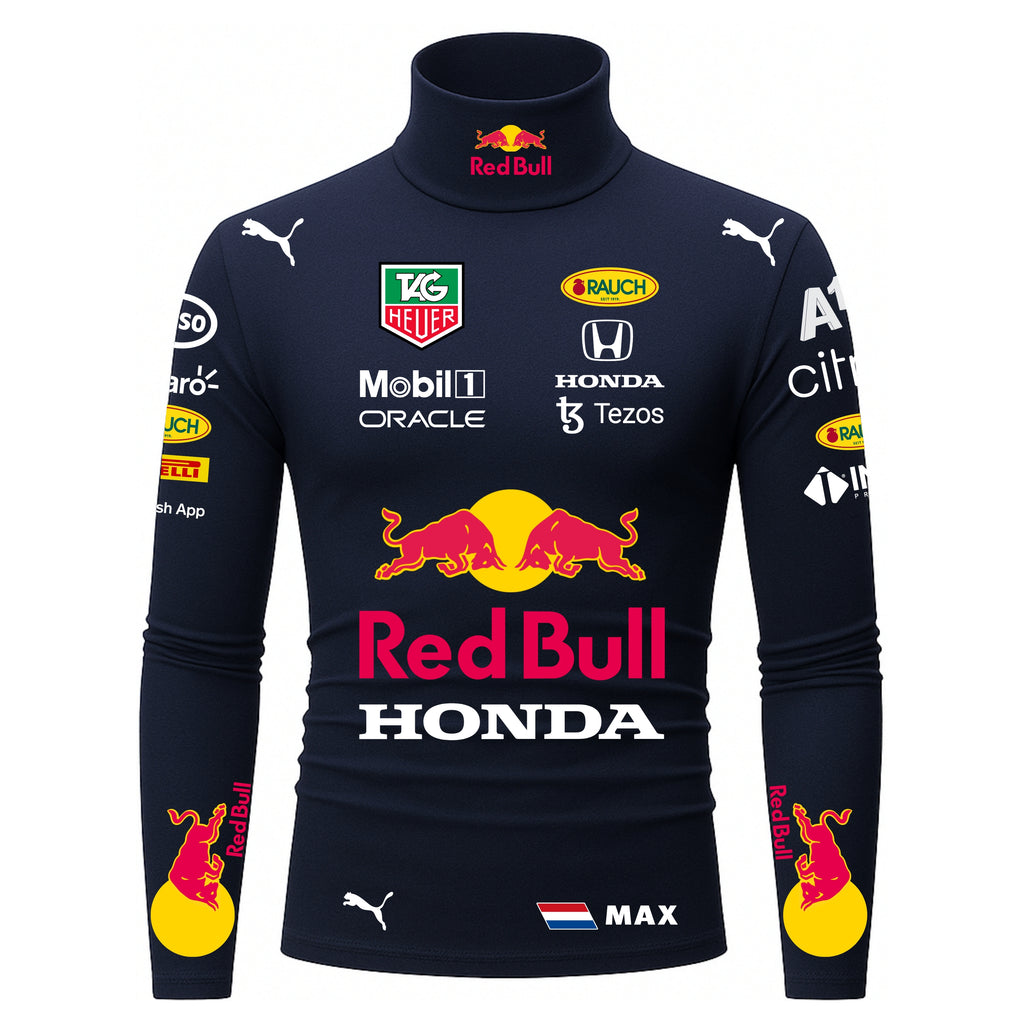 Blusa De Compressão Max Verstappen Red Bull - 2022 - Azul Marinho