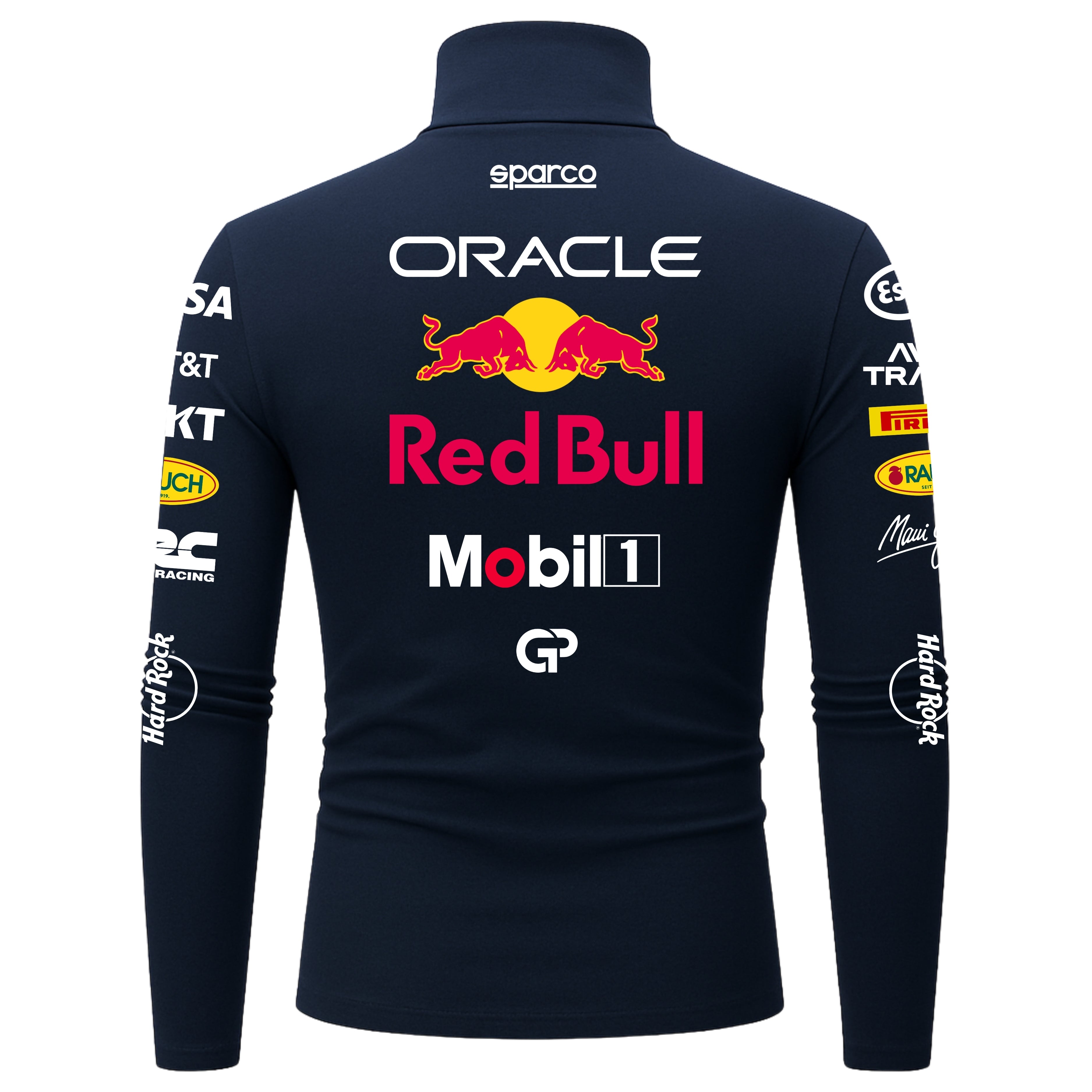 Blusa De Compressão Max Verstappen Red Bull - 2025 - Azul Marinho