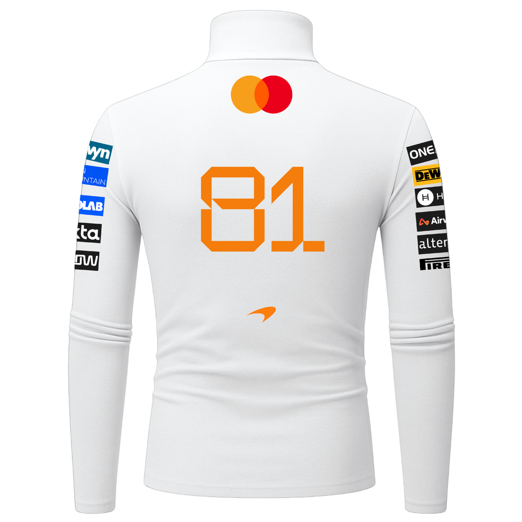 Blusa De Compressão Oscar Piastri Mclaren - Branco
