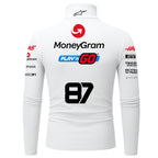 Blusa De Compressão Ollie Bearman Haas - 2025 - Branco