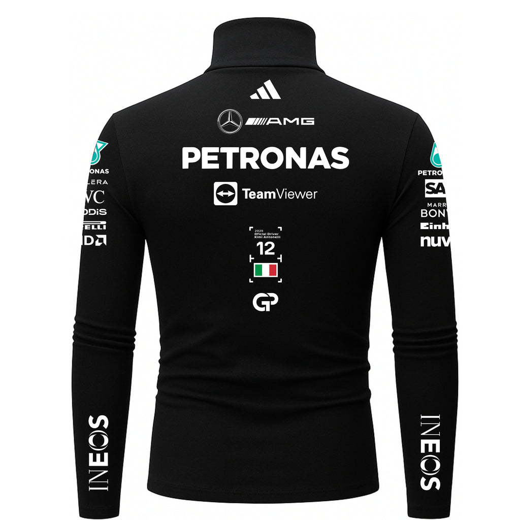 Blusa De Compressão Kimi Antonelli Mercedes - 2025 - Preto