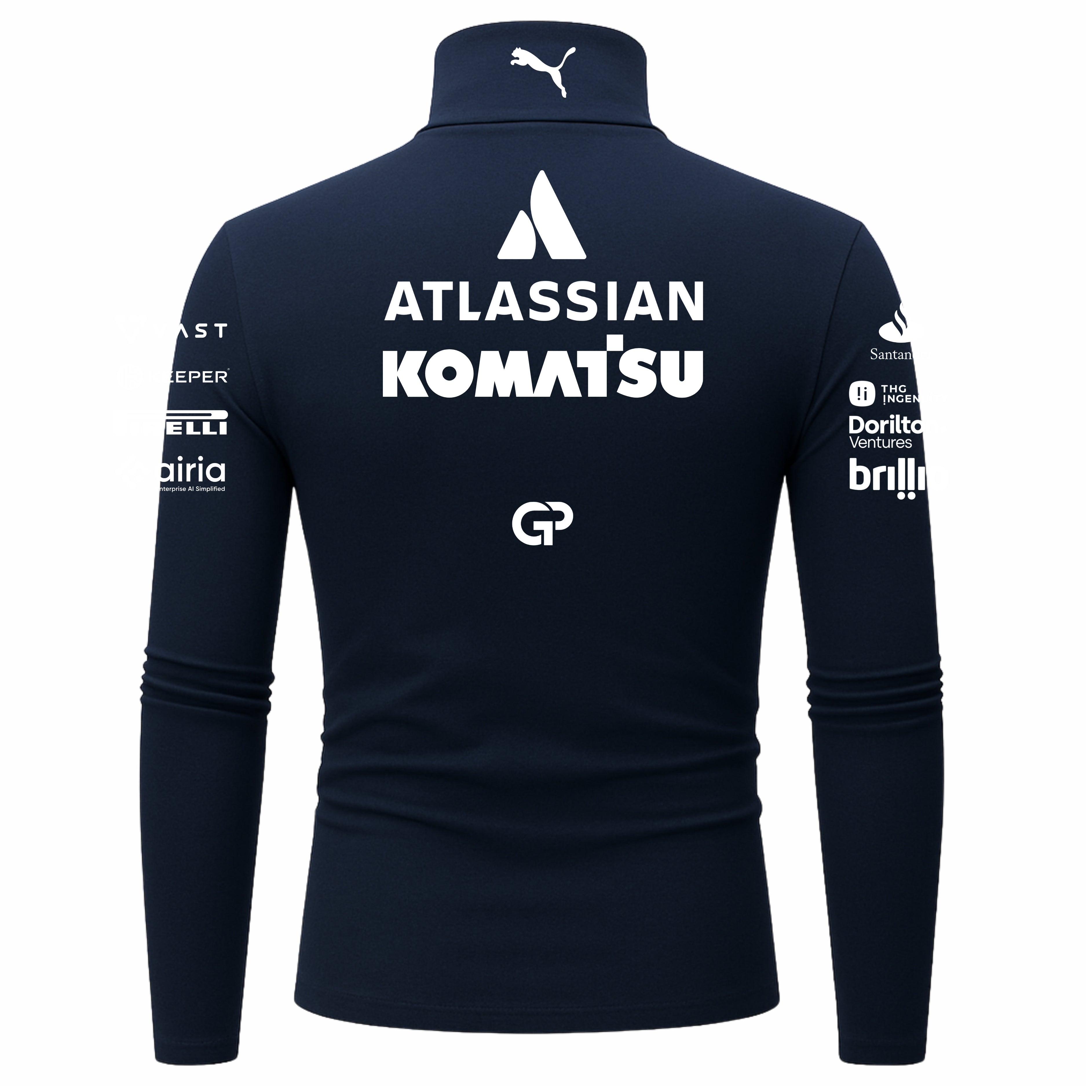 Blusa De Compressão Carlos Sainz Williams - 2025 - Azul Marinho