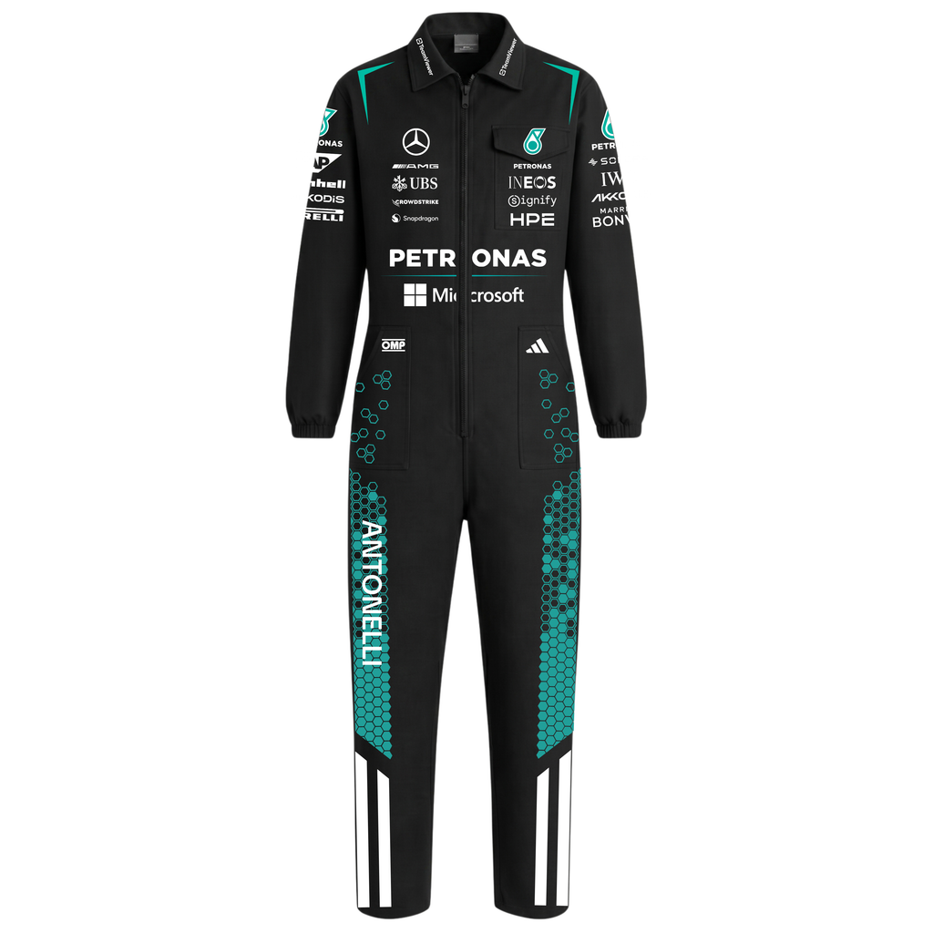 Macacão Oxford Kimi Antonelli - Preto