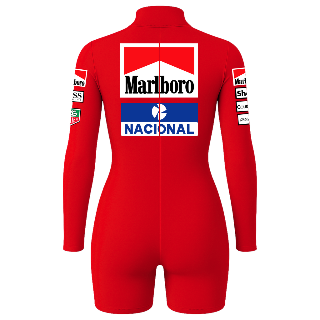 Macaquinho Ayrton Senna - Vermelho