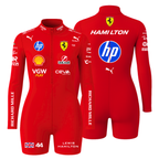 Macaquinho Lewis Hamilton  Ferrari - Vermelho