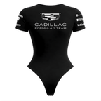 Body Curto Feminino Valtteri Bottas Cadillac - Preto