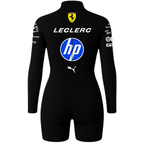 Macaquinho Charles Leclerc Ferrari - Preto