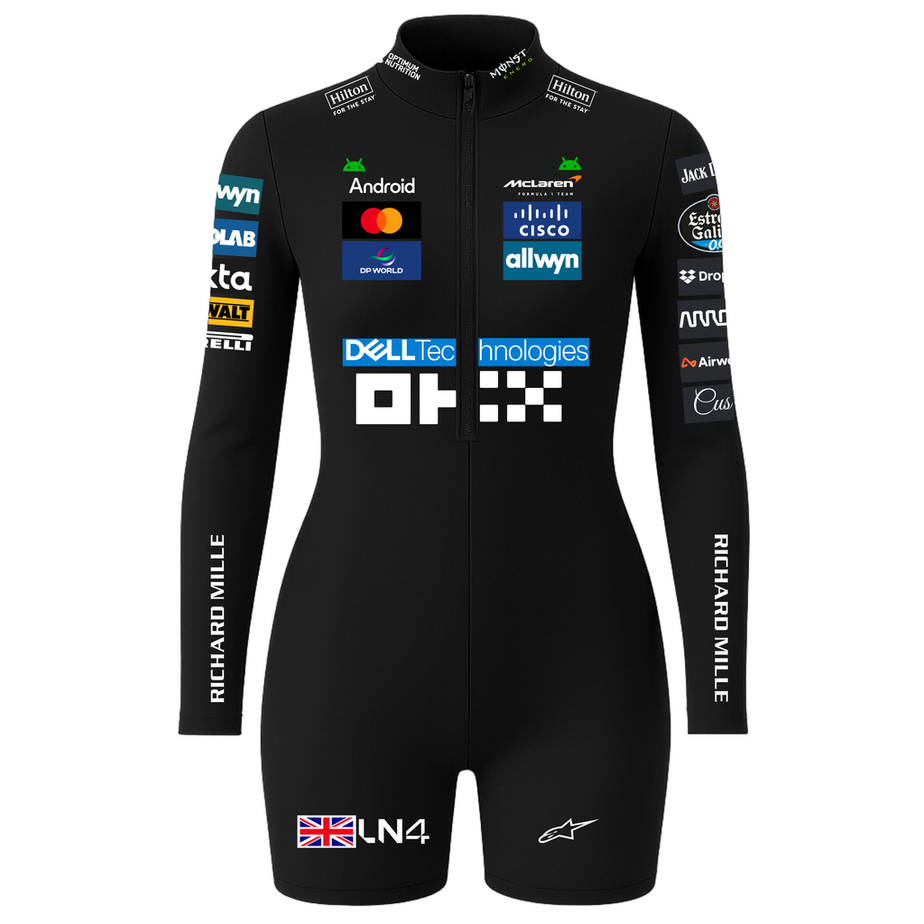 Macaquinho Lando Norris McLaren - Preto