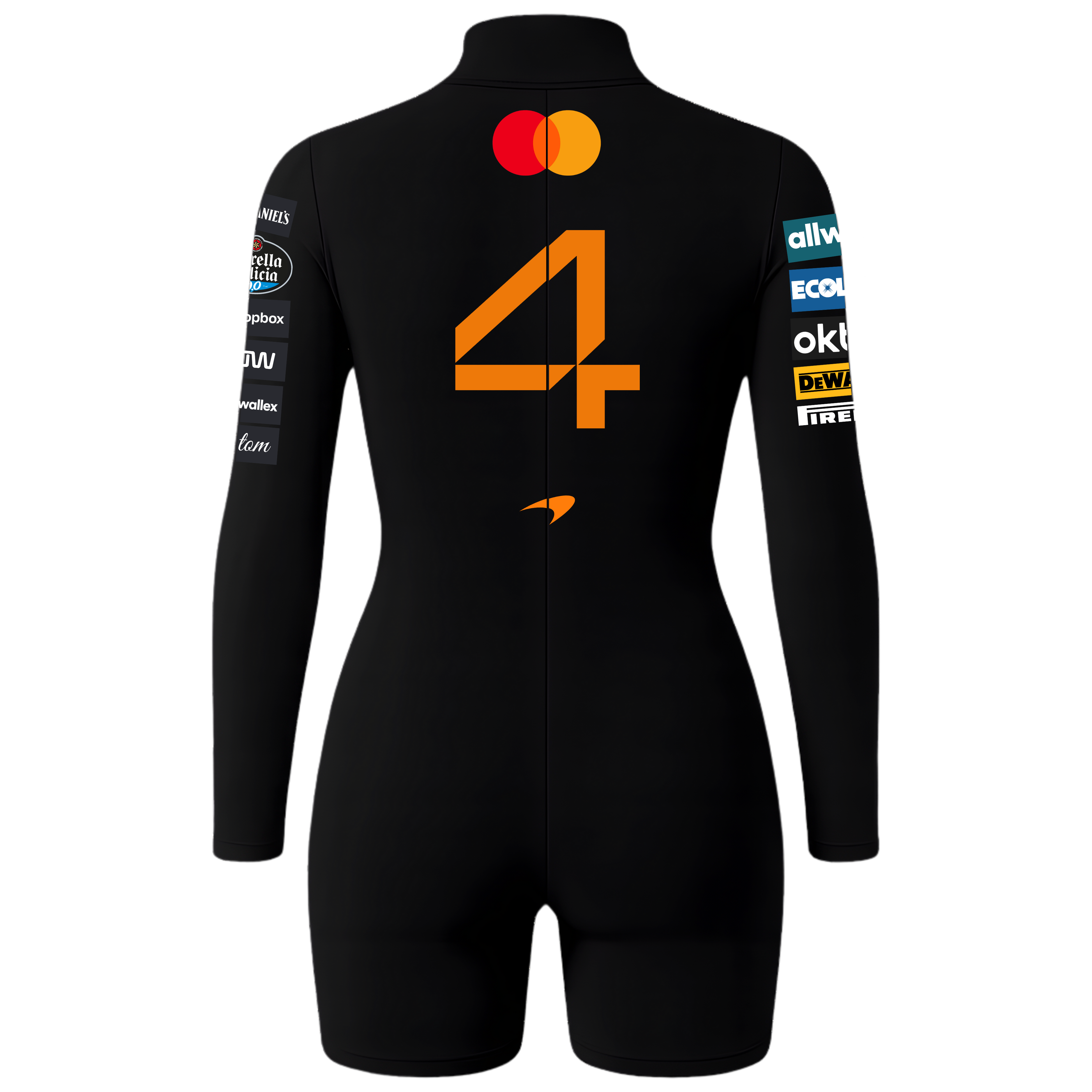 Macaquinho Lando Norris McLaren - Preto