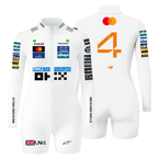 Macaquinho Lando Norris McLaren - Branco