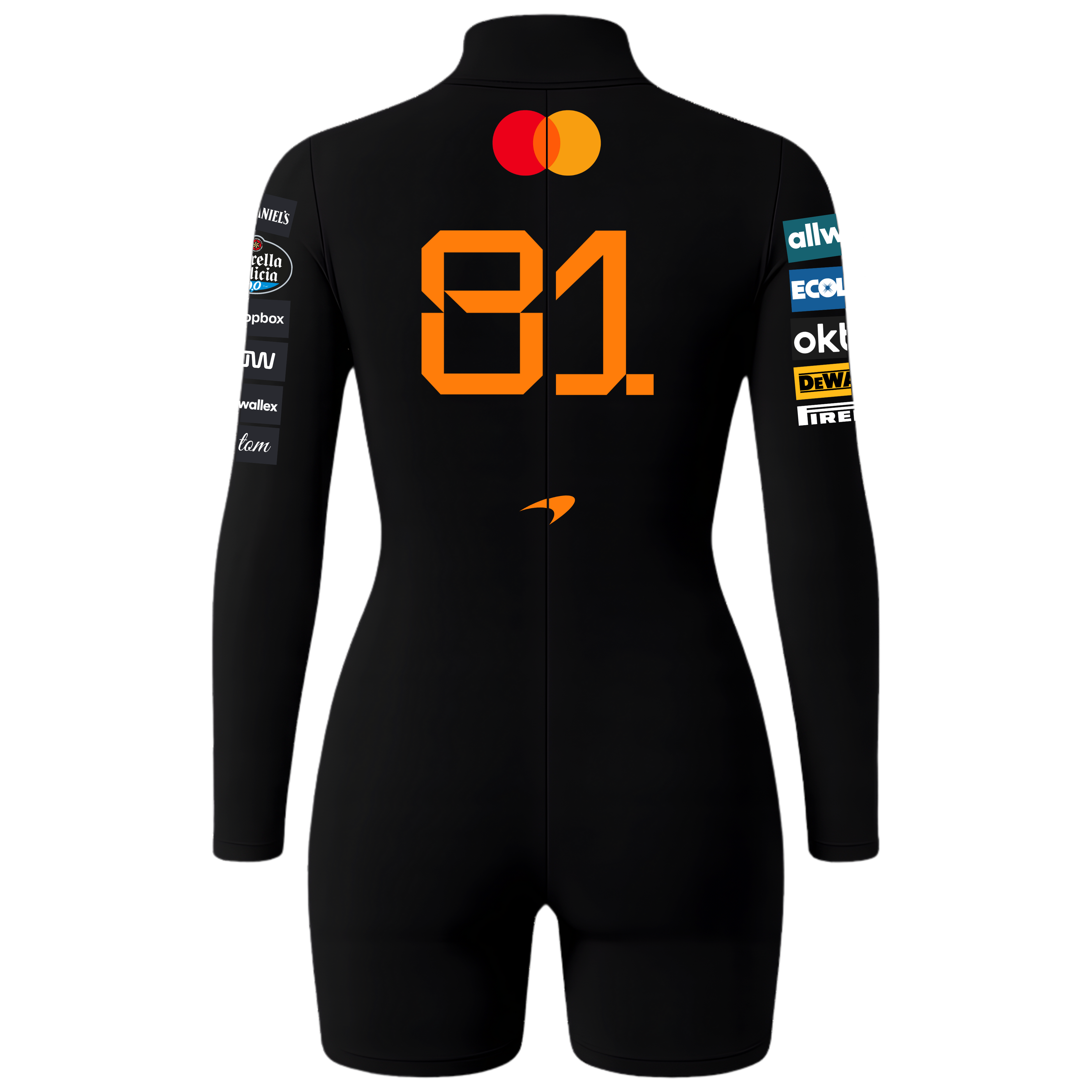 Macaquinho Oscar Piastri  McLaren - Preto