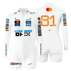 Macaquinho Oscar Piastri McLaren - Branco