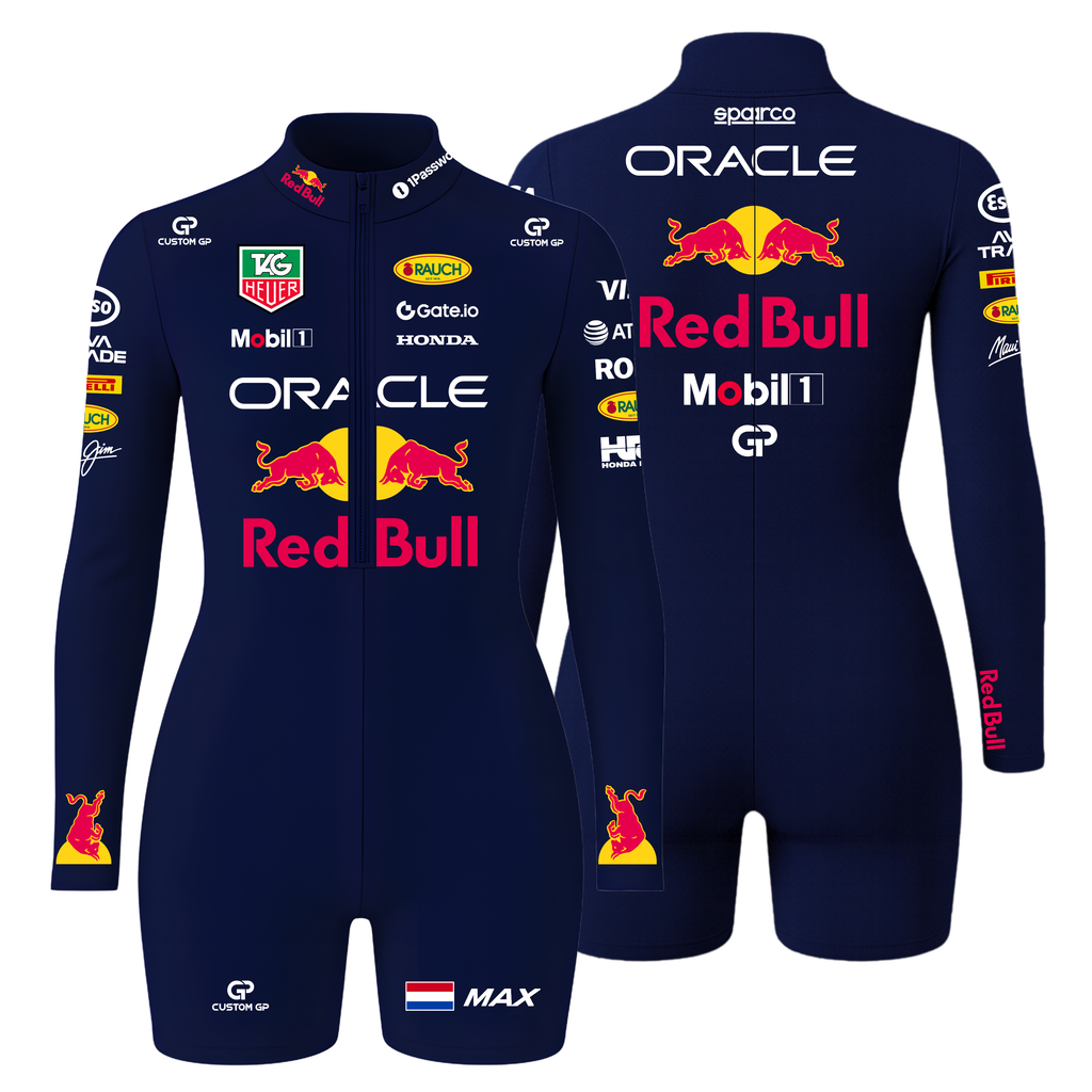 Macaquinho Max Verstappen Redbull  - Azul Marinho