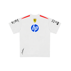 Camiseta De Algodão Charles Leclerc Ferrari - Branca